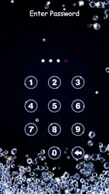 Diamond Zipper Lock Screen android App screenshot 6